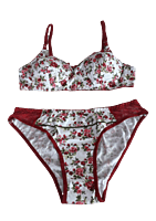 Lady Love Shimmer Bra & Panty Bridal Set