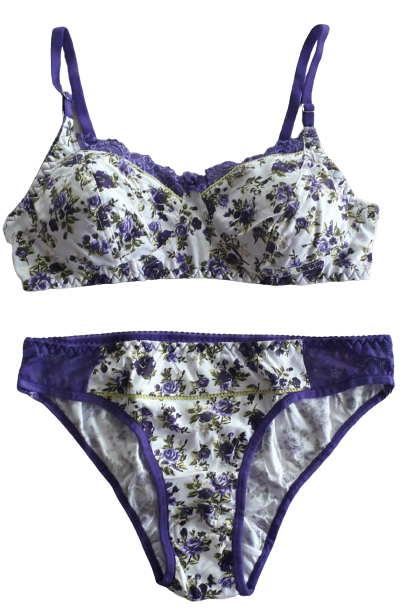 Floral Printed Full Coverage Bra, Lingerie, Bra Free Delivery India.