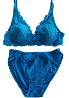 Lady Love Shimmer Bra & Panty Bridal Set