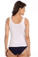 Sona Solid 8003 Lace Enchance The Beauty Of Camisole Racer Top Sona Solid 8003 Lace Enchance The Beauty Of Camisole Racer Top