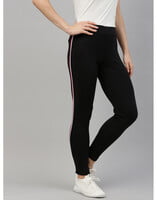 Women's Black Color Yoga Pant - GOLDSTROMS